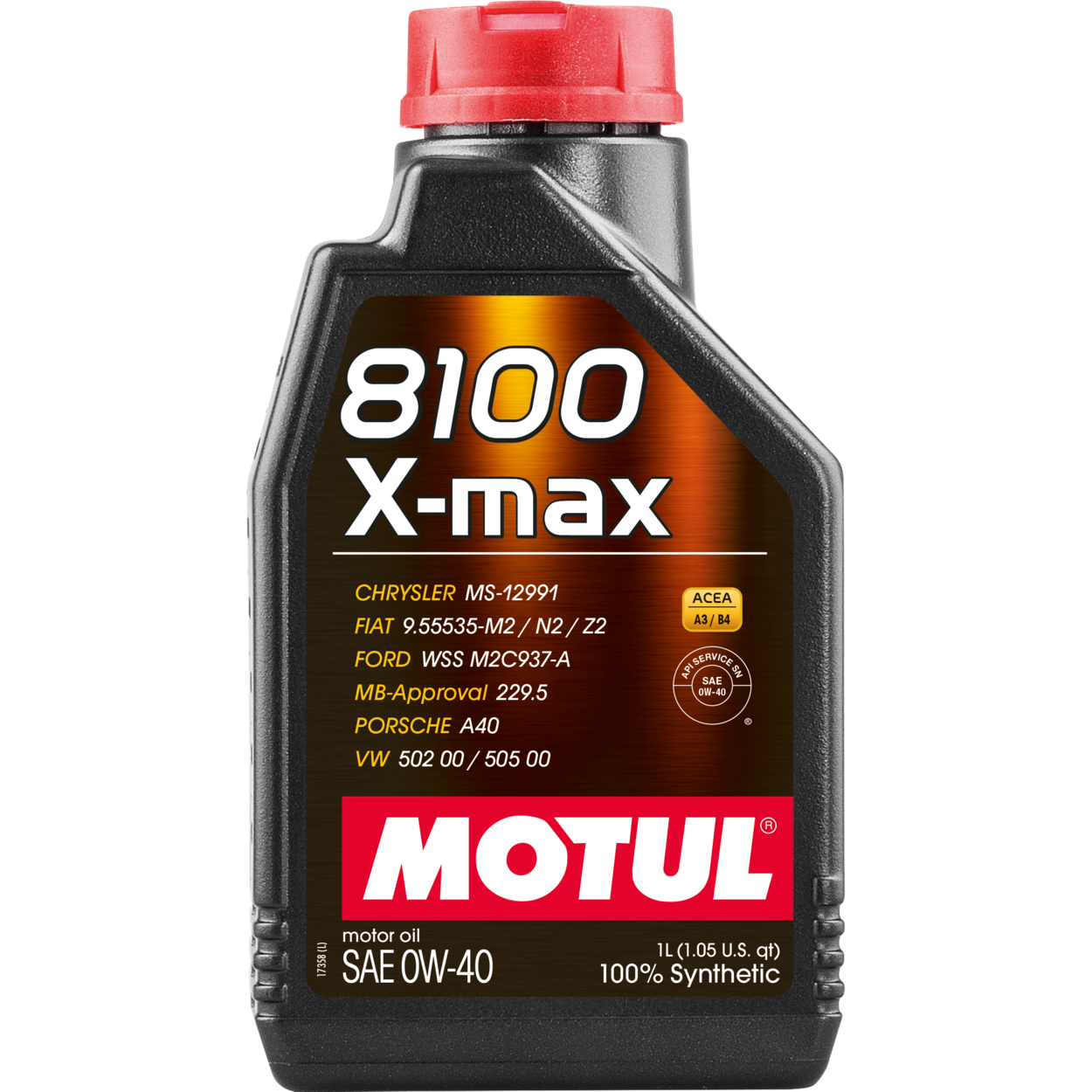 MOTUL 8100 X-MAX 0W-40